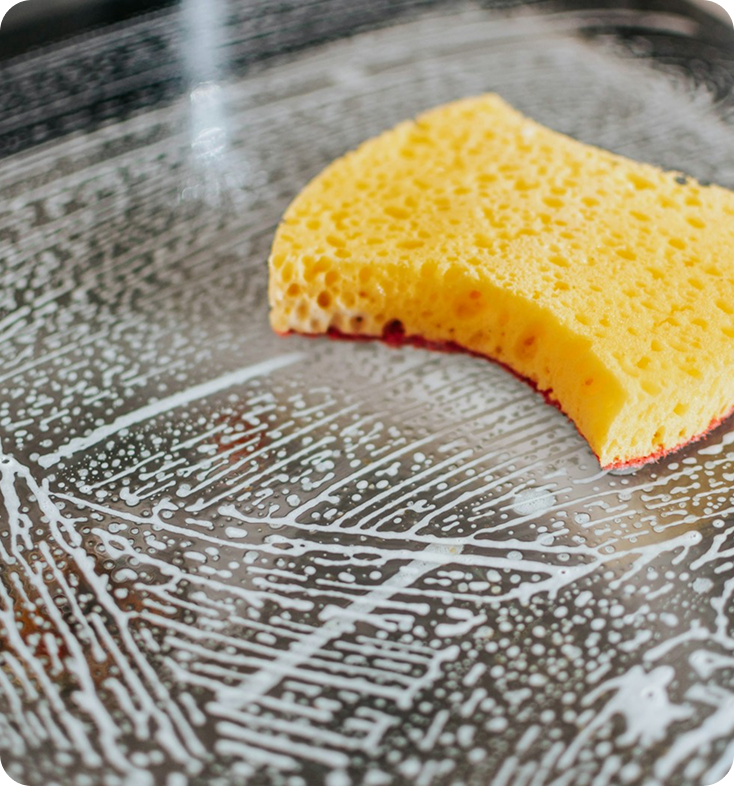 Deep cleaning sparkle